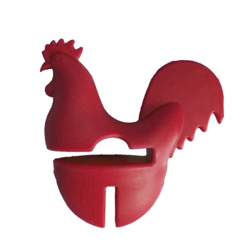 Cooking Anti-scald Silicone Chicken Shaped Anti-Slip Pot Side Clip