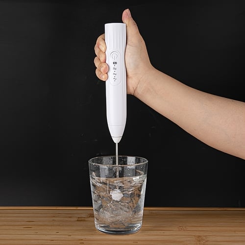 Dropship Milk Frother Handheld For Coffee; Electric Whisk Drink