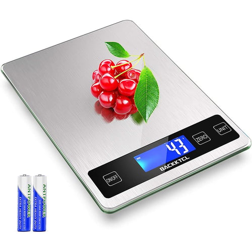 Food Scale, 22lb Digital Kitchen Scale Weight Grams and oz for Cooking  Baking, 1g/0.1oz Precise Graduation 