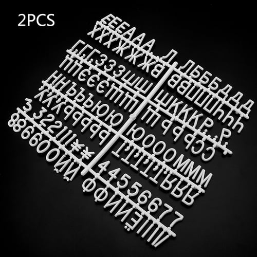 272pcs 24 Sheets Large Letter Stickers 4 Inch Vinyl Alphabet Self