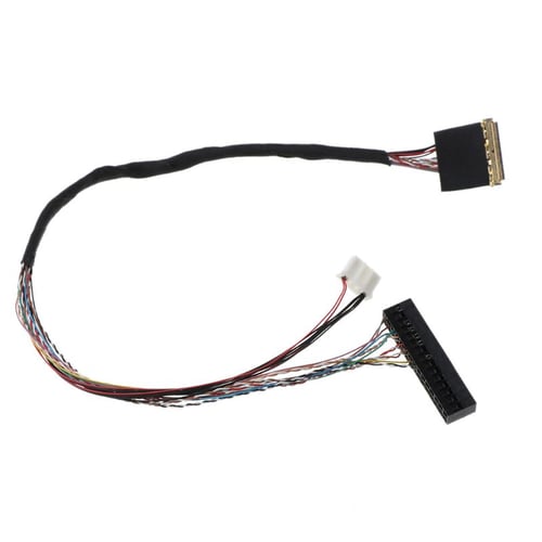 LVDS Signal Extend Splitter(1 to 2 ) Board Adapter with 30Pin Extension  Cable