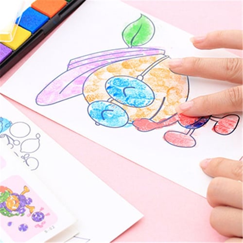 8Pcs/Set DIY Cartoon Paper Crafts Educational Toys For Children