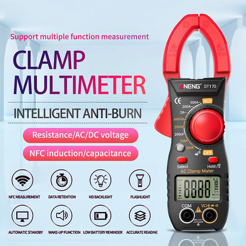 DIGITAL LCD MULTIMETER VOLTMETER AMMETER VOLT OHM METER for