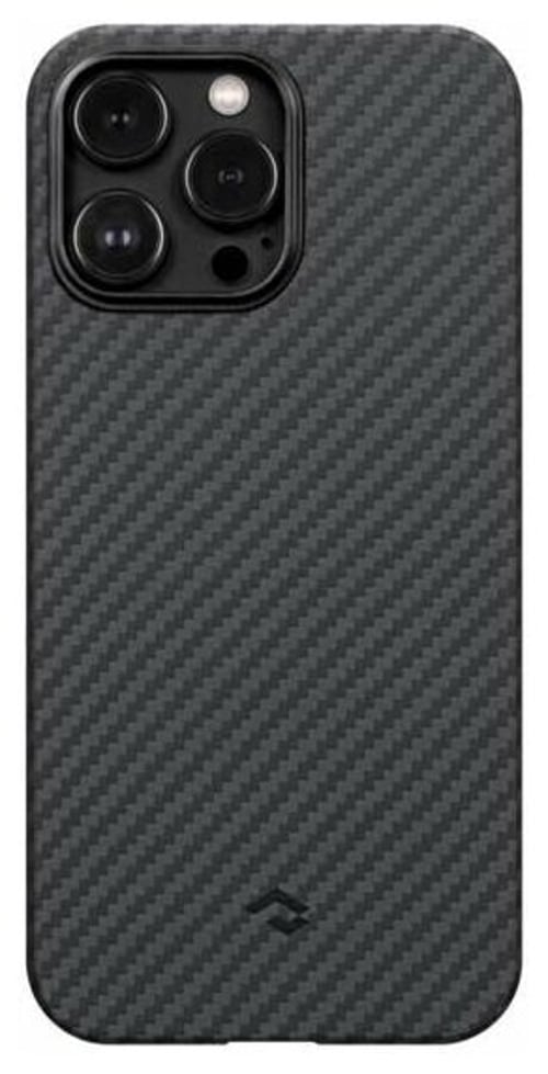 iPhone 14 Pro Max MagEZ 3 Carbon Fiber Case PITAKA - Black Twill 1500D