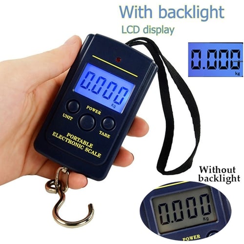 Hanging Scale Digital 500kg/1000lb for Fishing, Hunting, Travel, Luggage,  Farm, Heavy Weight Scale with Cast