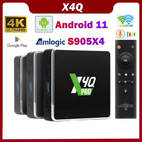 Android 11 X96 Max Plus Ultra S905X4 Dual WiFi Smart TV Box 8K AV1 Decoder  Multi-Devices Connection Android TV Box - China TV Box, Android TV Box