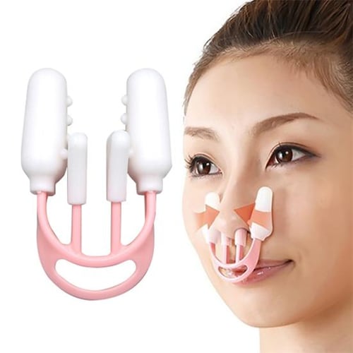 Nose Shaper Nose Up Shaping Nose Up Shaper Nose Shaping Clip Nose Nose Up  Shaping Lifting Straightening Clip Bridge Beauty Reshaper White 