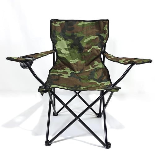 Camping with Backrest Armrest, Leisure Camping, Simple Portable