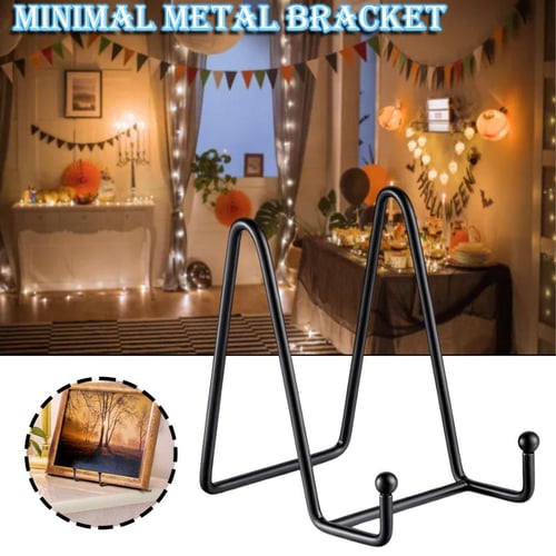 Pictures Photos Display Stands Iron Art Shelf Holder Metal Easel