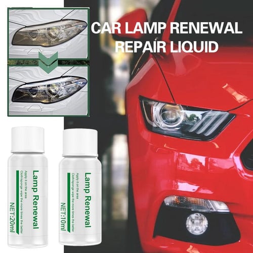 20ml Car Headlight Polish Repair Fluid Liquid Scratch Lamp Renovation Kit