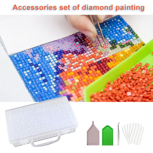 Cheap Idh Diamond Painting Tools Kit Box 5D Diamond Accessories DIY Art  Craft Pen Set