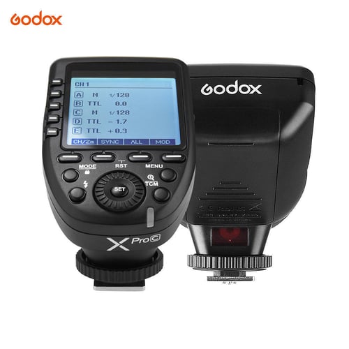 Godox X3C Wireless Flash Trigger – TTL Compatible With Canon, OLED Touchscreen, 2.4G Remote Control