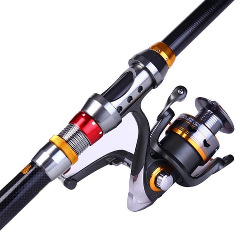Telescopic Fishing Rod and Reel Set 1.8m-3.6m Rod with 11BB