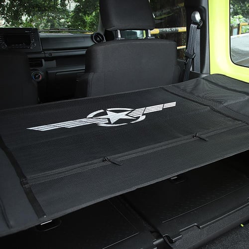 Car Cargo Cover Rear Trunk Cover Sunshade with Storage Bag for