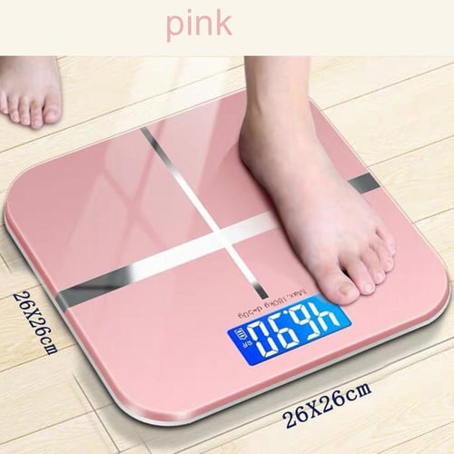 Round Body Digital Scale Human Weight Measuring Toughened Glass Bathroom  Scales Floor Electronic Weighs Digital Gramera