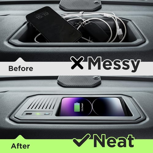 Toyota Tundra Dual Wireless Fast Charger Fast Charging 2019 Toyota