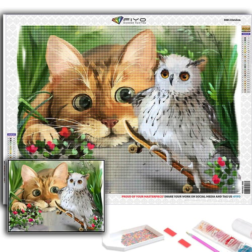5D Features Diamond Painting Cross Stitch Kits for sale