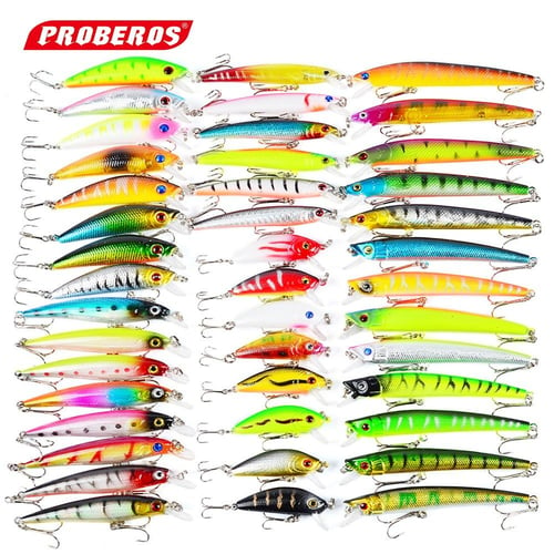 43 Lure bait sets, Luya bait sets, soft bait and hard bait mixed sets,  cross mouthed bass all in mixed sets - buy 43 Lure bait sets, Luya bait  sets, soft bait