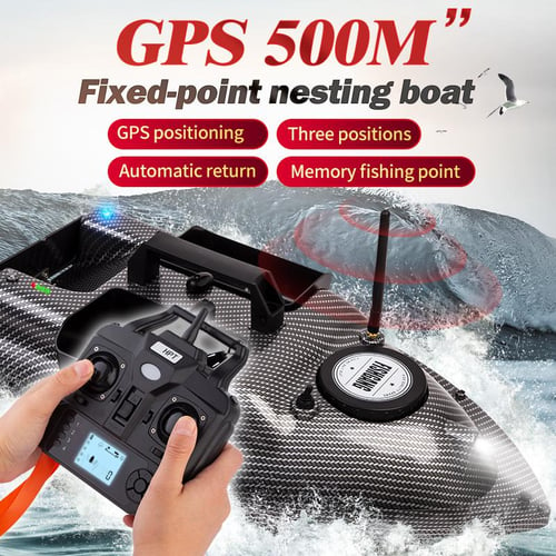 Smart Fixed Speed Cruise Radio Remote Control Fishing Bait Boat