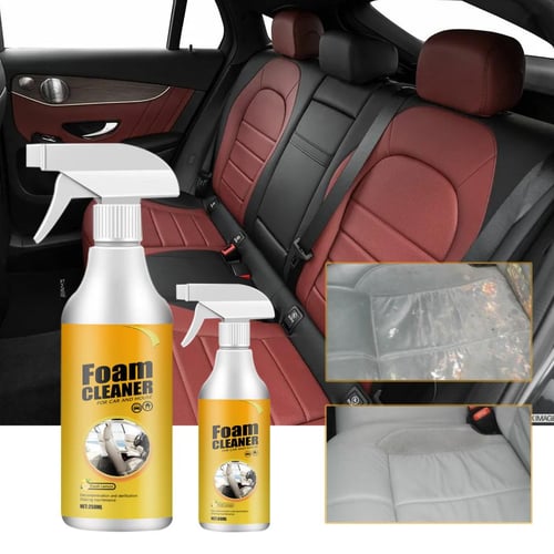 120ml Foam Cleaner Spray,Multifunctional Cleaning Spray Leather
