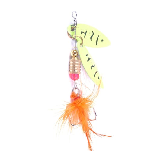 Fishing Lures, Fishing double Spoon,Trout Lures, Bass Lures