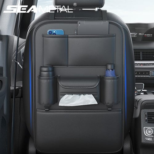 SEAMETAL Car Seat Back Storage Bag Multifunctional Storage Anti