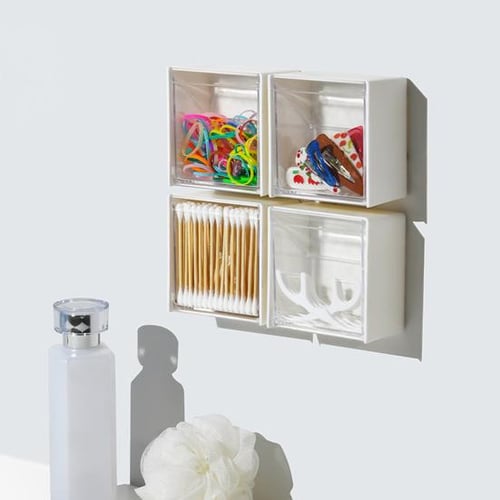 Taluosi Transparent Nail Supplies Brush Kit Storage Box Plastic Container  Organizer Case