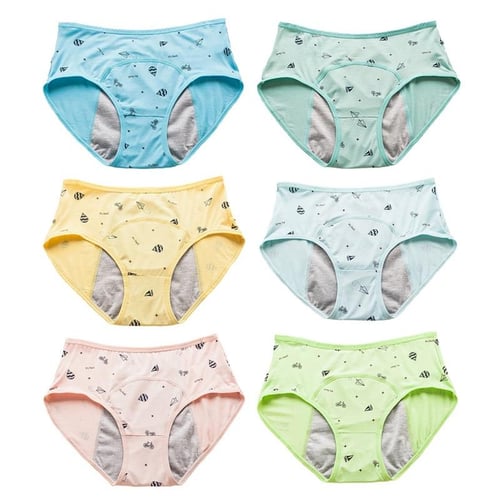 4Pcs/lot Girls Briefs Panties Cotton Teen Underwear Little Toddler 8-14Y