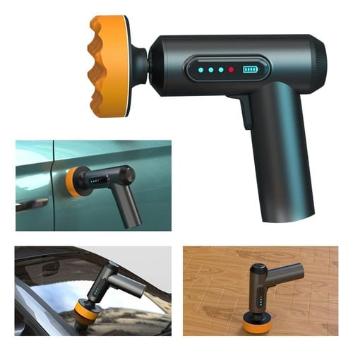Cordless Eccentric Car Polisher 8 Gears of Speeds Adjustable