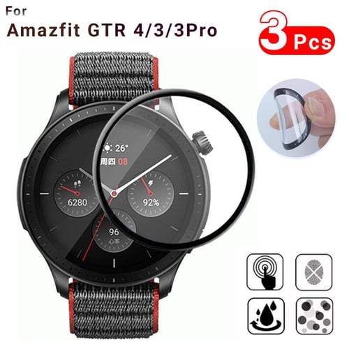 Protective Case Compatible for Amazfit GTR 4 Case Cover Bumper Shell TPU  Anti-Scratch Frame for Amazfit GTR 4 GTR4 Smart Watch Accessories Coverage