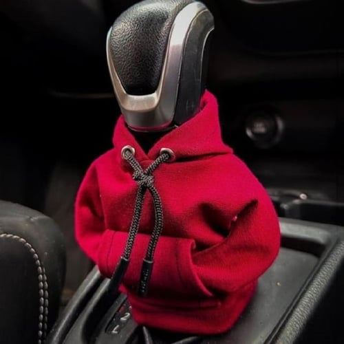 Cheap PDTO Gear Shift Hoodie Cover Car Interior Funny Shifter Knob Cover  Gear Handle Decor