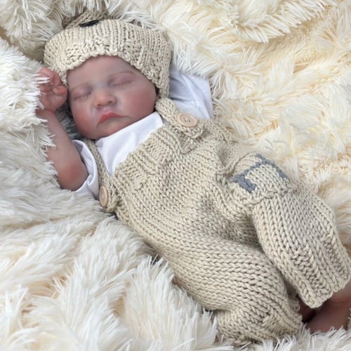 Reborn Baby Dolls Toy 19 Inch Sleeping Realistic Newborn Baby