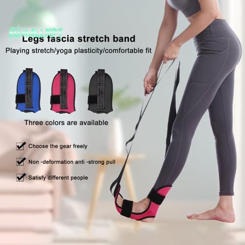 Yoga Stretching Strap with 7 Bows Breathable Wear Resistant Highly