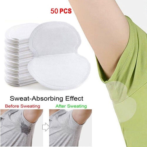 T-shirt Shape Sweat Pads Washable Dress Clothing Perspiration