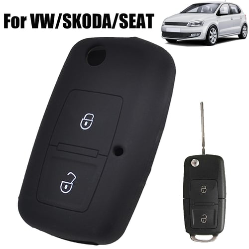 Silikon Auto Schlüssel Fall Für VW Golf 7 MK7 Polo Seat Leon Skoda