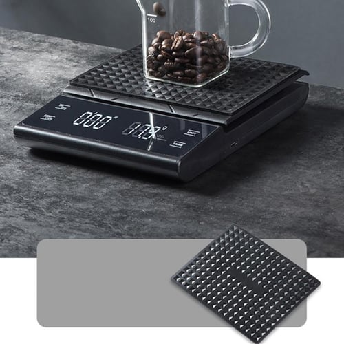 3kg/5kg 0.1g High Precision Coffee Weighing Drip Coffee Scale with