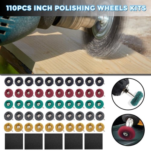 Car Motorcycle Polisher Polishing Buffing Pad Mop Wheel Kit Set for Drill  Rotary