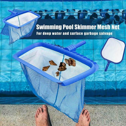 Ramidos Pool Net Leaf Rake Mesh Frame Net Skimmer Cleaner Swimming