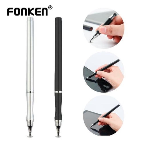 2 in 1 Universal Stylus Pen For Tablet Mobile Android ios Phone iPad  Accessories