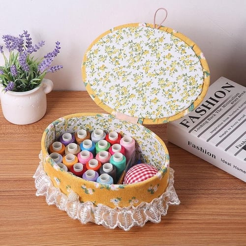 Sewing Kit For Traveler, Adults, Beginner, Emergency, Diy Sewing Supplies  Organizer Filled With Scissors, Thimble, Thread, Sewing Needles, Tape Measur