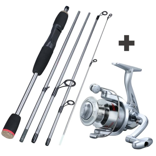 Freshwater Saltwater Fishing Rod Reel Combos Kit 5.4FT Travel Fishing Rods  with 6+1BB Spinnng Reels - buy Freshwater Saltwater Fishing Rod Reel Combos  Kit 5.4FT Travel Fishing Rods with 6+1BB Spinnng Reels