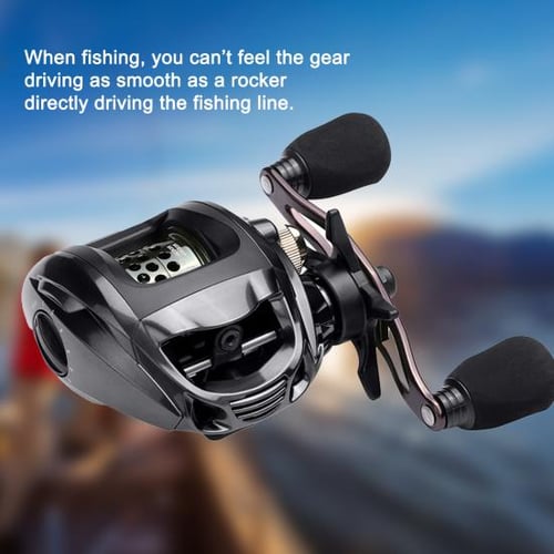 2022 Withe Color Baitcasting Reel Left Right Hand 8kg Max Drag