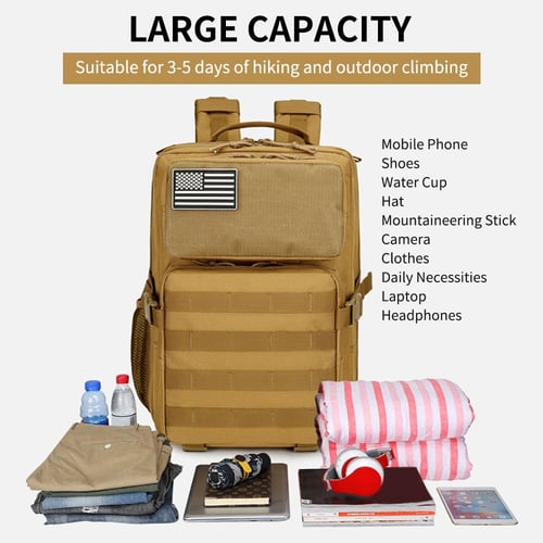 Multi-functional Large Capacity Fishing Backpack Outdoor Travel