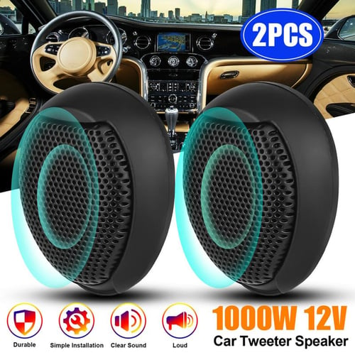 500W Universal Car Mini Dome Tweeter Loudspeaker Auto Audio Sound Speaker