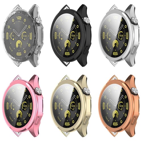 For Huawei Watch GT4 46mm Watch Shockproof Protective Case Film All-in-one  Case