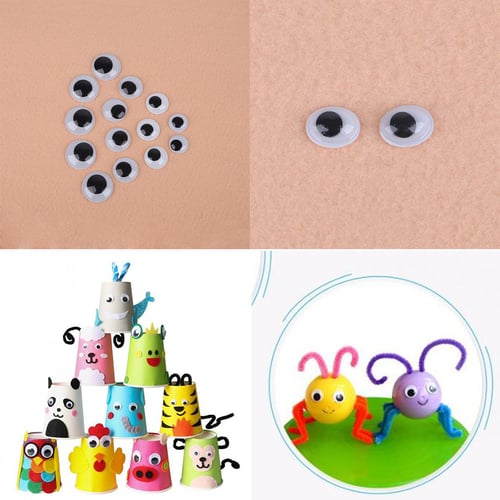 10pcs Plastic Cartoon Safety Doll Eyes For Toy Bear Dolls Puppet Stuffed  Animal Crafts Children Diy With Washers