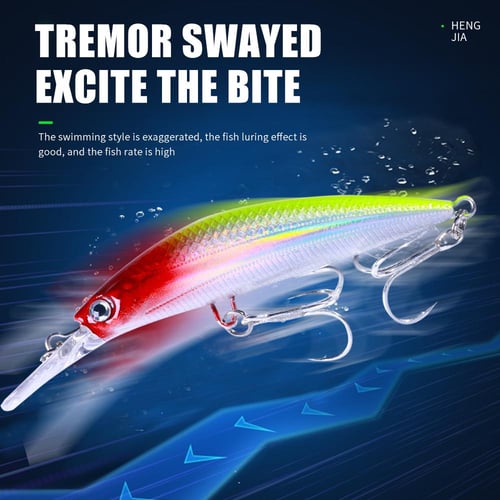 Jerkbait for Bass Minnow Fishing Lure for Trout, Pike, and Bass Long  Distances Submerged Saltwater Fishing Lures - sotib olish Jerkbait for Bass  Minnow Fishing Lure for Trout, Pike, and Bass Long
