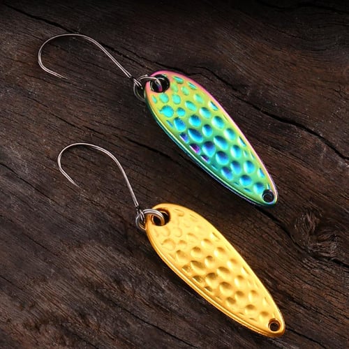 Meteorite Crater Long Distance 3.5g Metal VIB Spoon Fishing Lure for Carp  Perch, Single Hook Trout Lures - sotib olish Meteorite Crater Long Distance  3.5g Metal VIB Spoon Fishing Lure for Carp