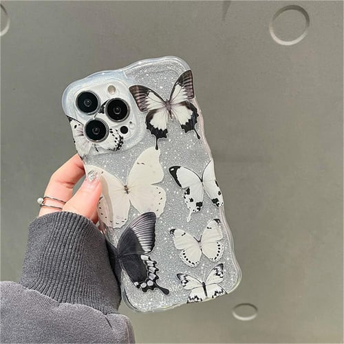 Bling Aesthetic Clear Iphone 11 Cases Korean Aesthetic Butterfly