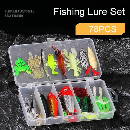 Fishing Gear Box-Waterproof Portable Fishing Gear Box Storage Box With  Storage Tool Set Plastic Storage-mini Practical Bait Fishing Box, Small  Storage Box Container Suitable For Trout 